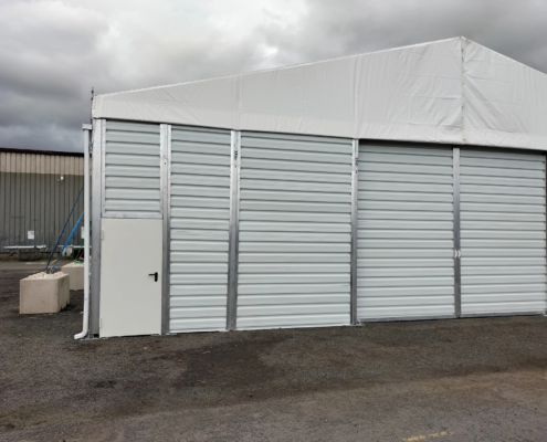 Mantenimiento Preventivo de Carpa Industrial - Revisión exterior