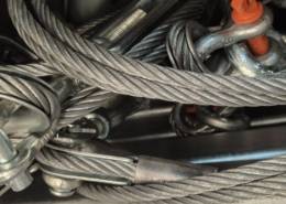 Cables de acero. Cables y eslingas.