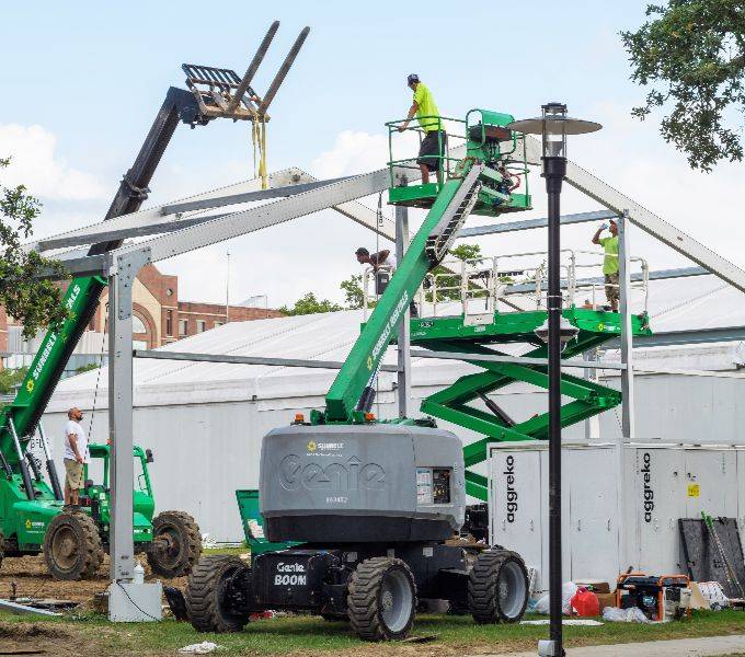 Reparación de carpas desmontables