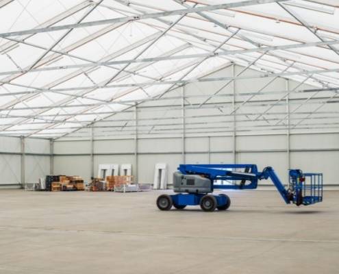 naves prefabricadas en Madrid. Fabricantes. Montaje de carpas desmontables
