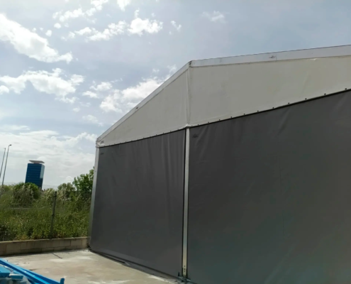 Carpas cerradas