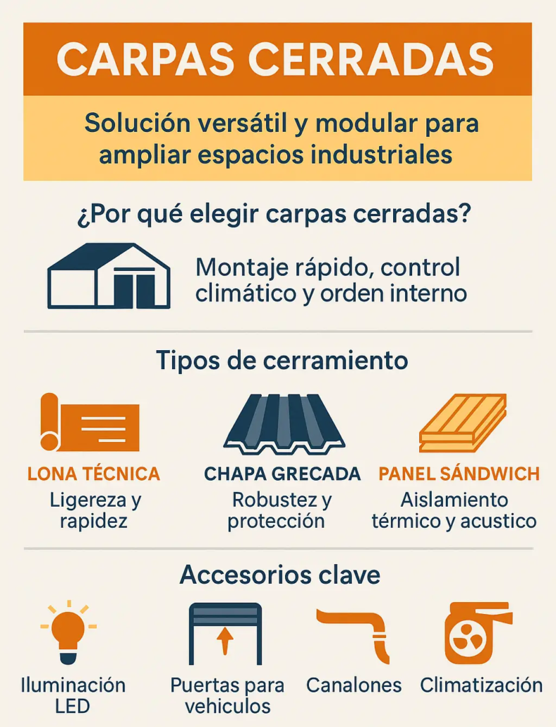 carpas-cerradas Carpas cerradas