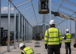 Montaje de estructuras metálicas metalotex